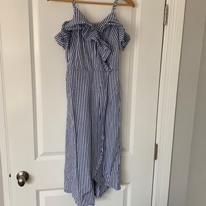 Striped Midi Dress